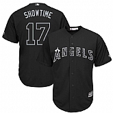 Angels 17 Shohei Ohtani Showtime Black 2019 Players' Weekend Player Jersey Dzhi,baseball caps,new era cap wholesale,wholesale hats